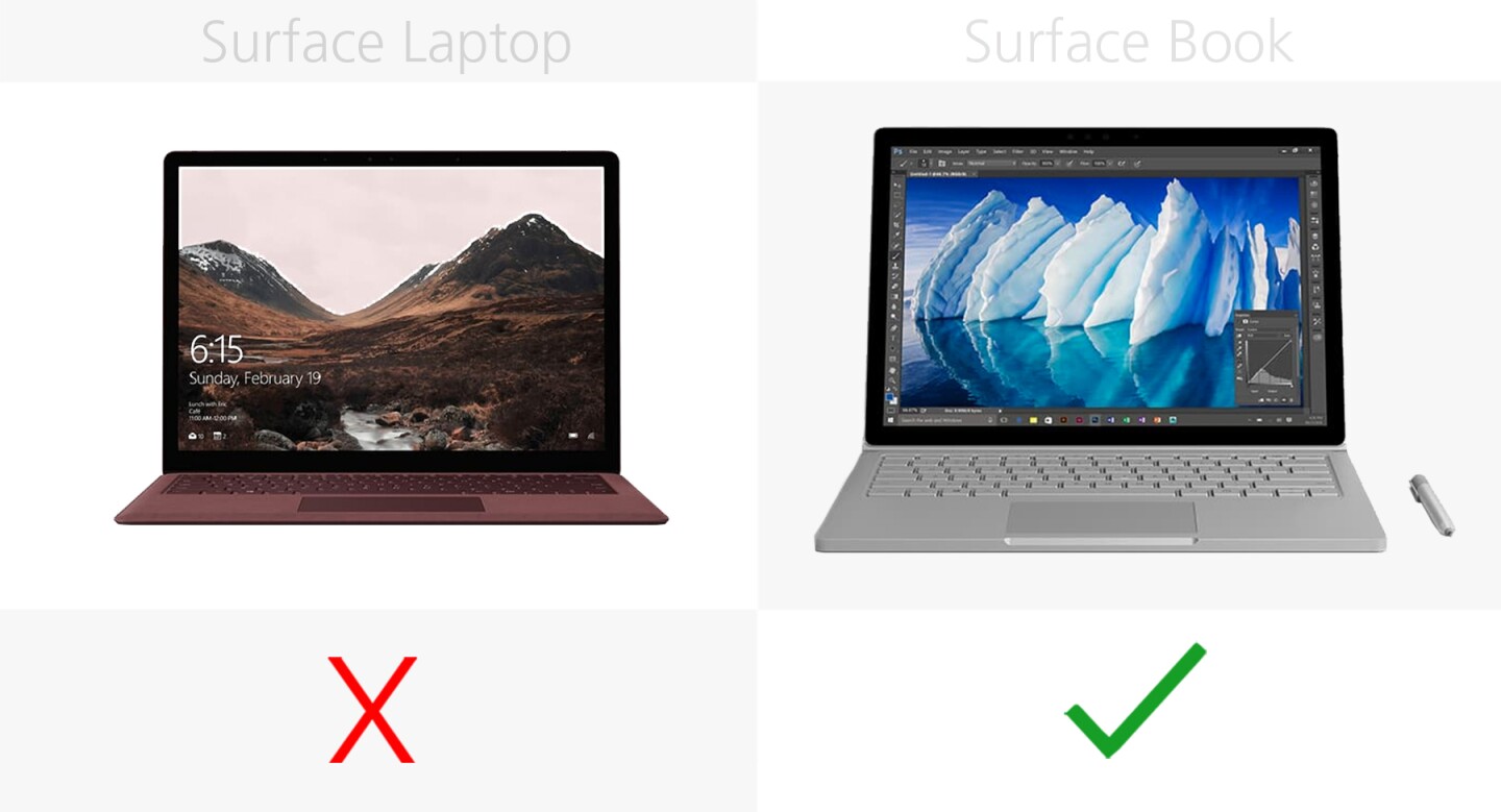 Surface Pen included