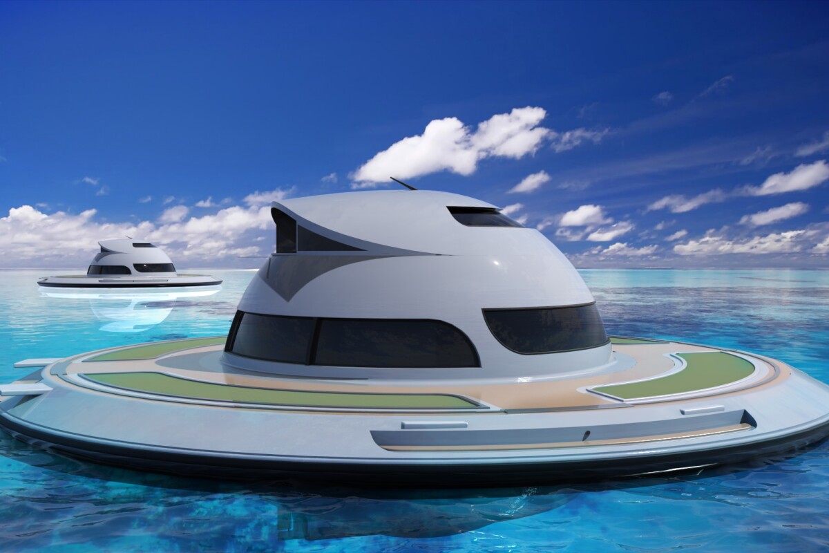 Floating Ufo Expected To Make Sea Landing In 2018 The ufo (unidentified floating object) home is designed by jet capsule, based in naples, italy. floating ufo expected to make sea