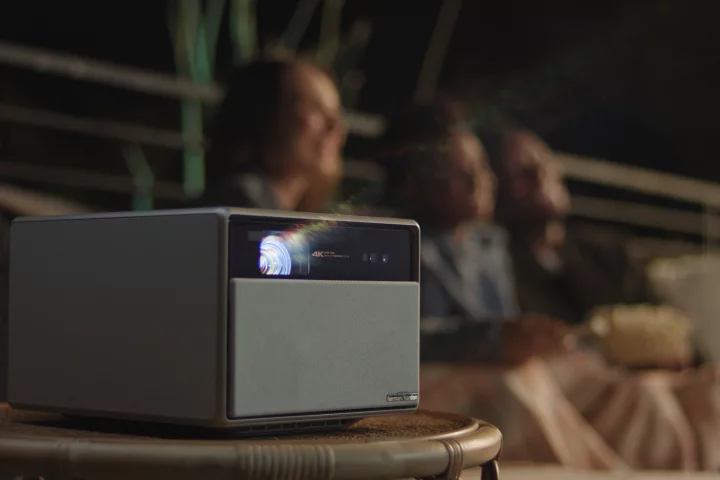 The Horizon Ultra 4K projector is the first to feature XGIMI's hybrid LED/laser light source