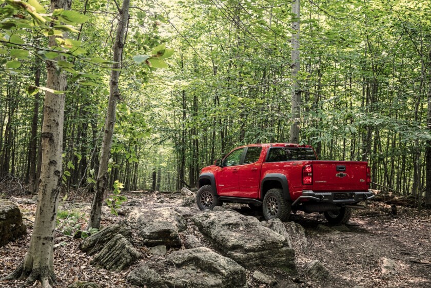 Chevrolet says that the Colorado ZR2 Bison in all of its hot-stamped steel goodness will go on sale in January of 2019