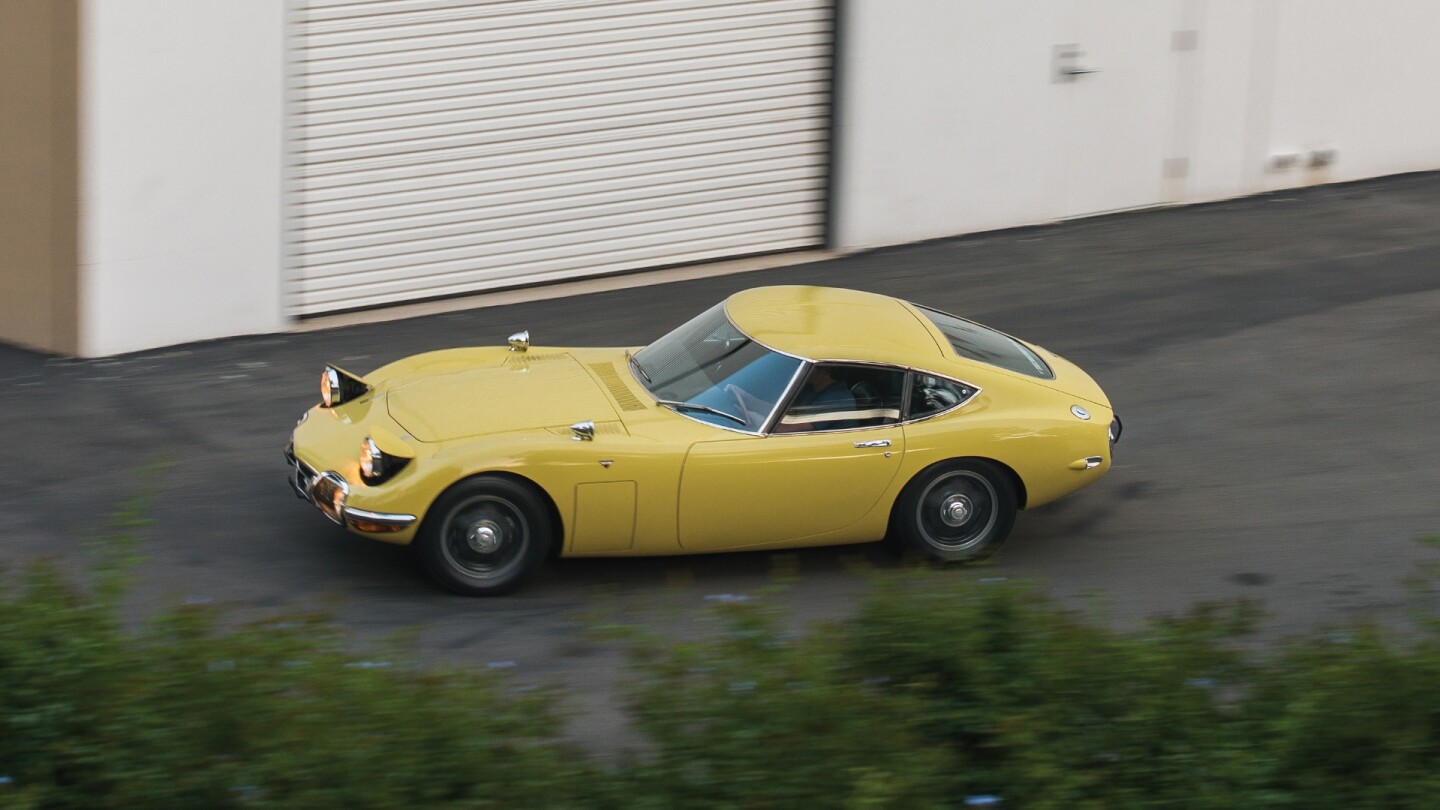 This 1967 Toyota 2000GT was sold by RM-Sothebys in Scottsdale, 2018 for $665,000