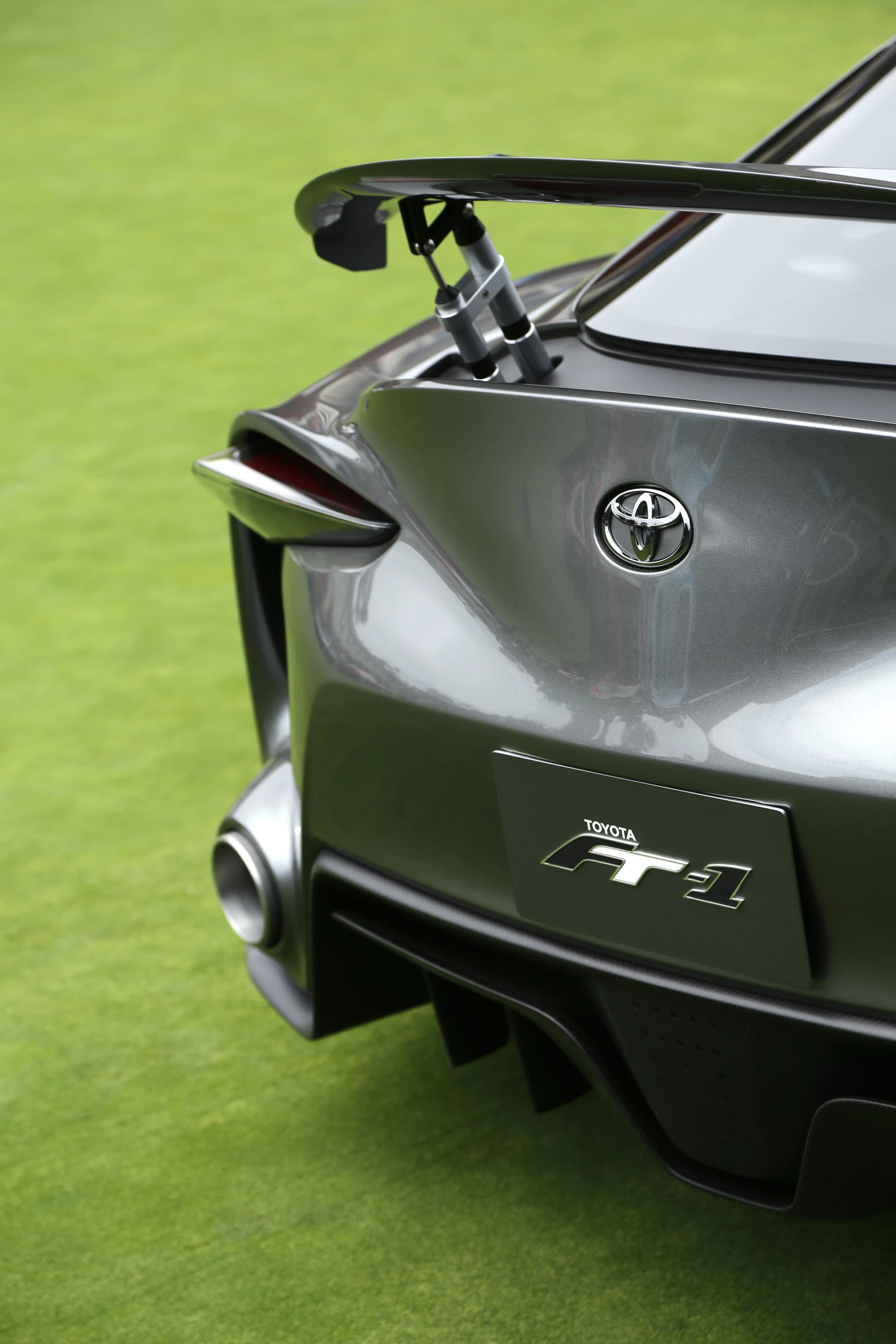 The new FT-1 in Pebble Beach (Photo: Angus MacKenzie/Gizmag)