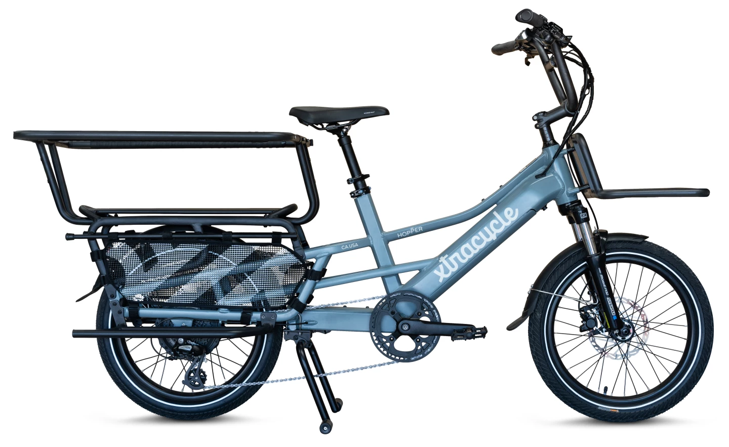 The Hopper also sports a two-legged kickstand