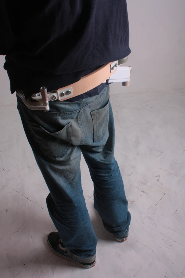 The Belt Scooter clearly doesn't keep your pants from falling down