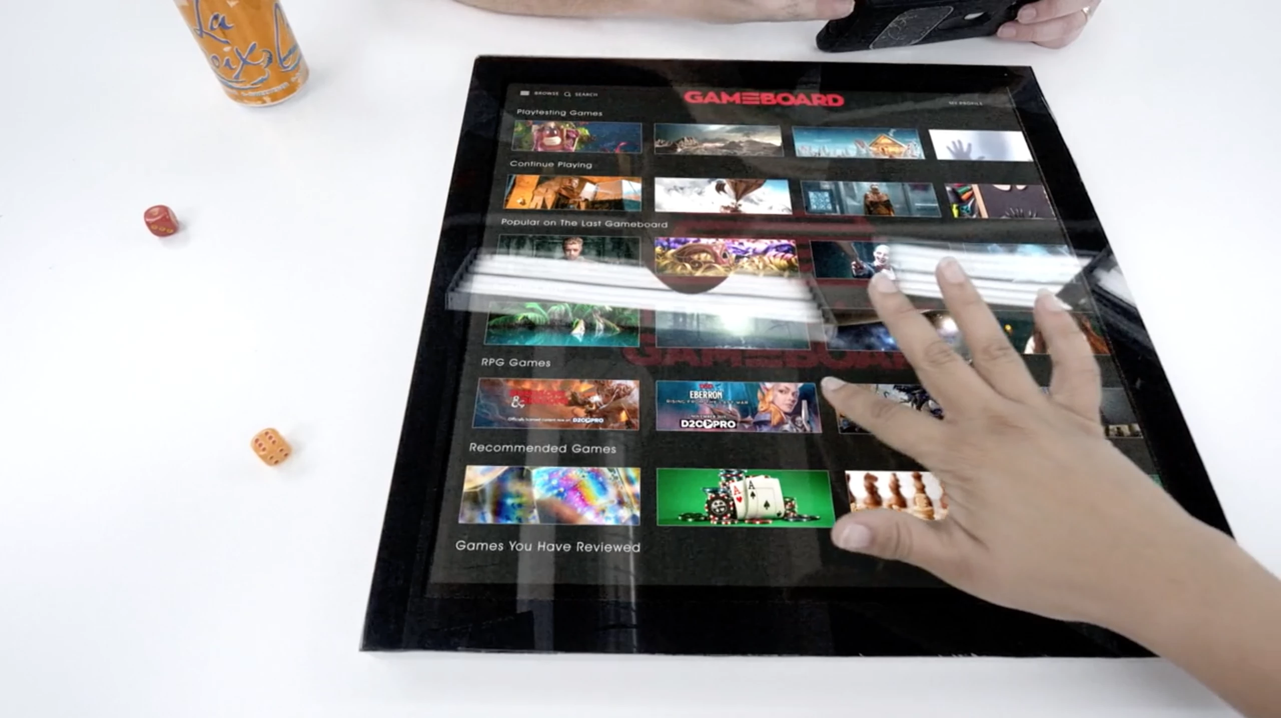 The Last Gameboard team hopes to build a library of thousands of games