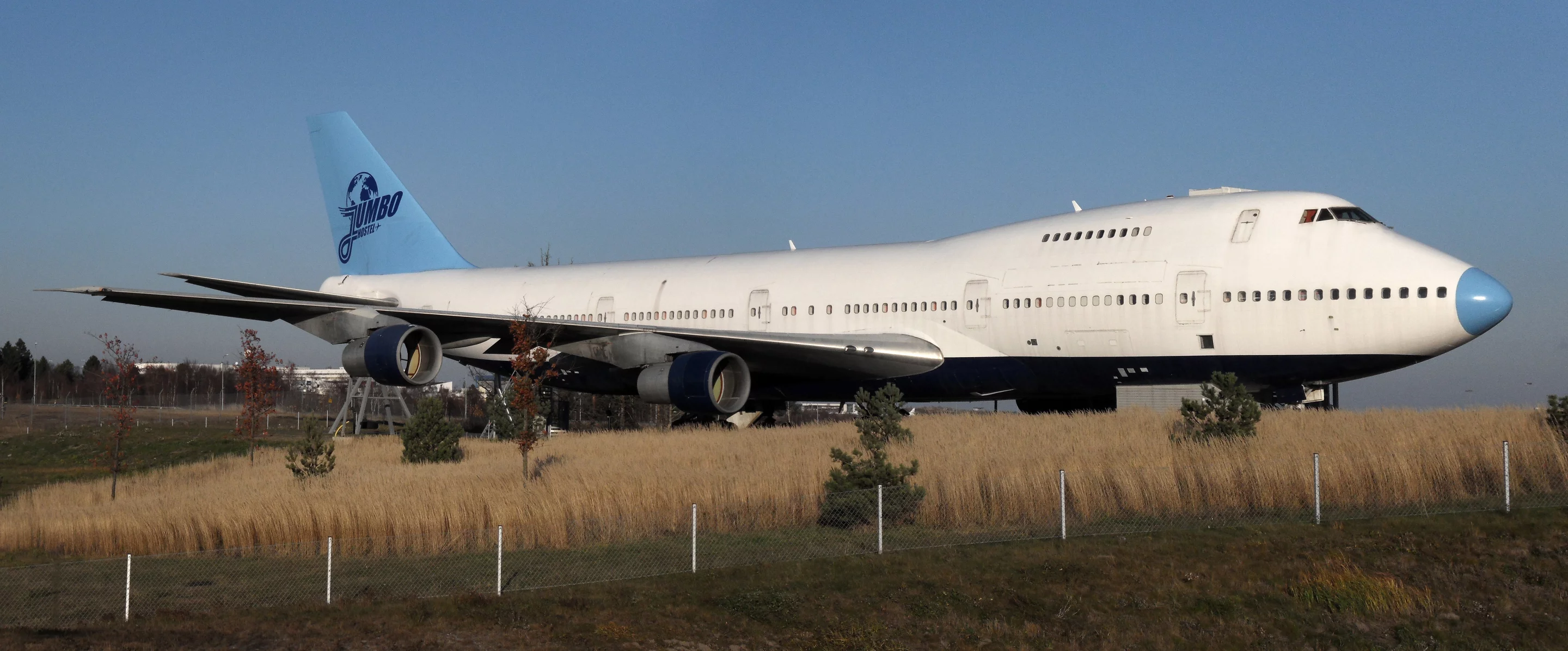 After been grounded at Stockholm Arlanda Airport back in November 2002, this 747 has been transformed into the world's first Jumbo Hostel (Photo: Lioba Schneider)