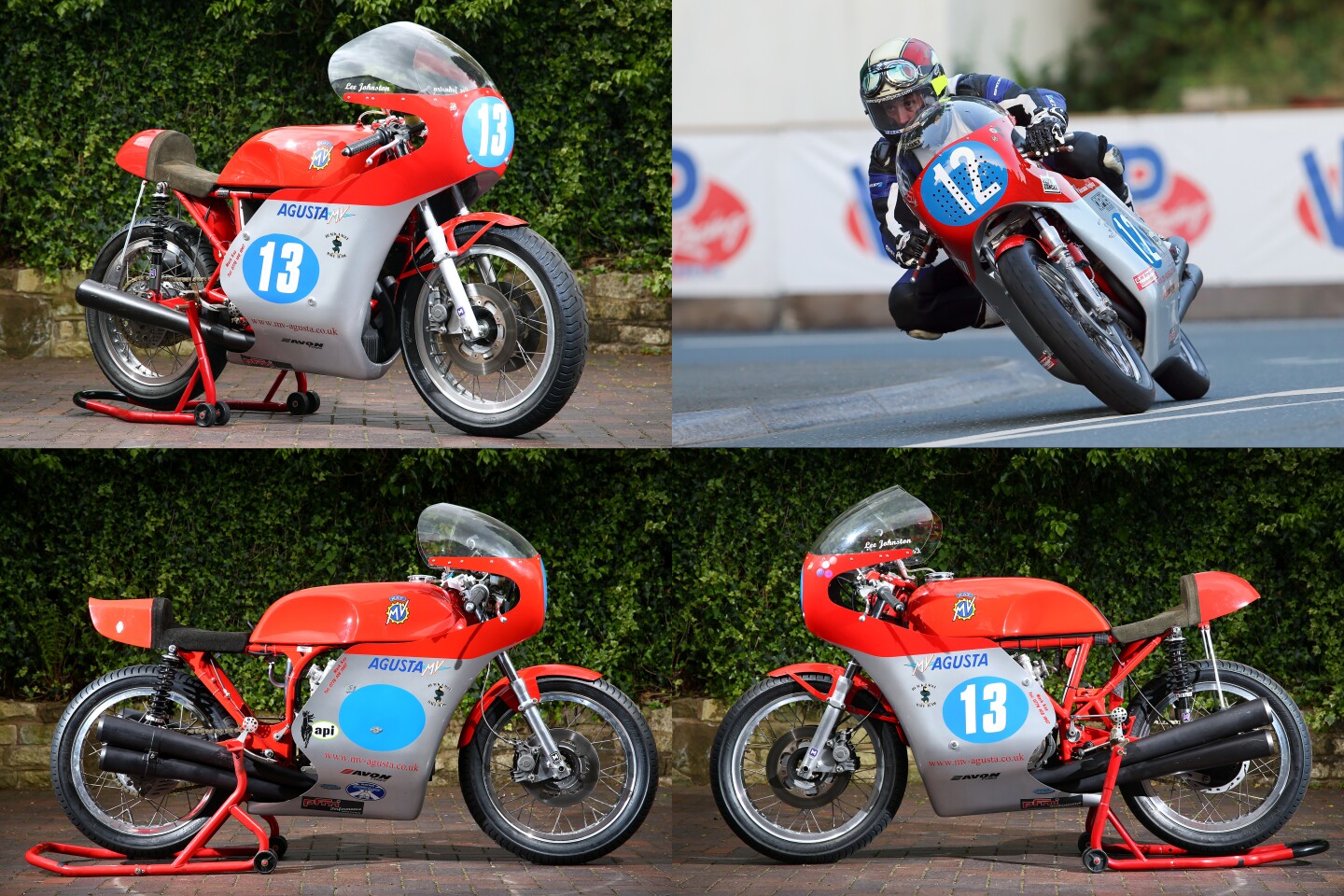 MV Mechanicca Vergerha's MV Agusta 350 three-cylinder - this bike is one of the three made which isn't for sale in this auction