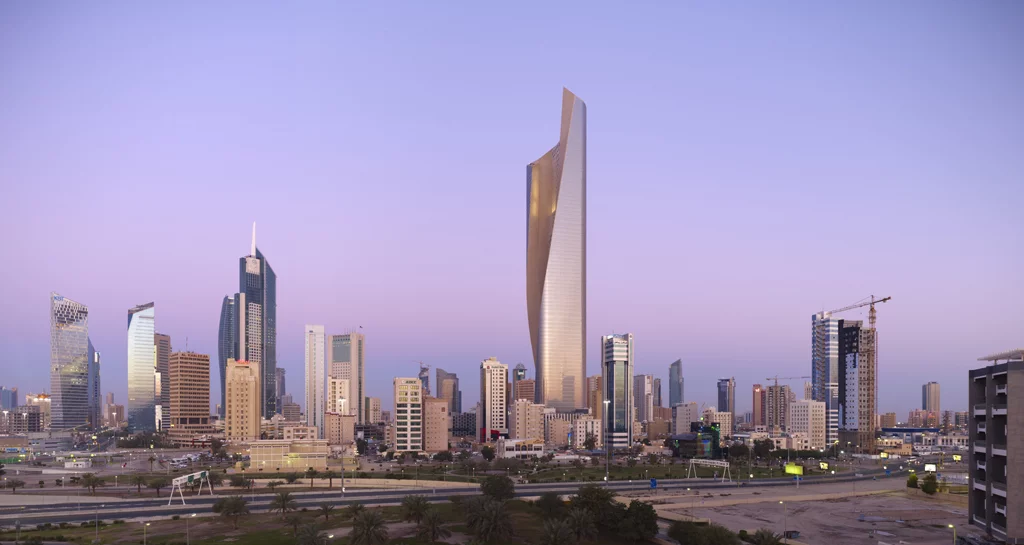 Al Hamra Tower by Skidmore, Owings & Merrill won the Architecture Honor 2013 AIA New York Design Award (image: Tim Griffith, SOM)