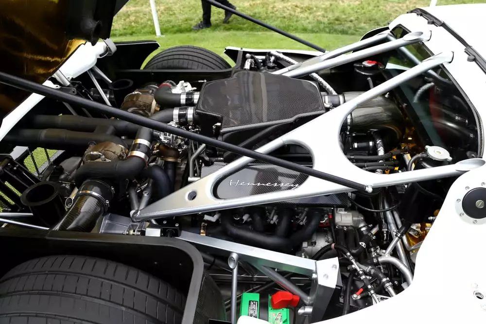 This Hennessey Venom GT was one of the earlier 1,244-hp variants