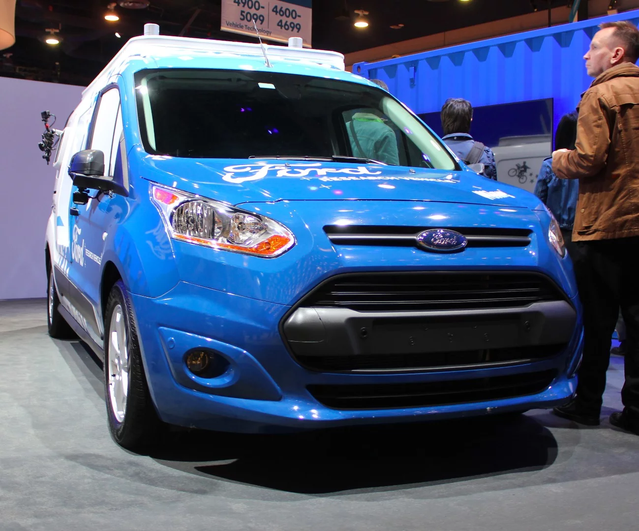 Ford shows off a self-driving delivery vehicle
