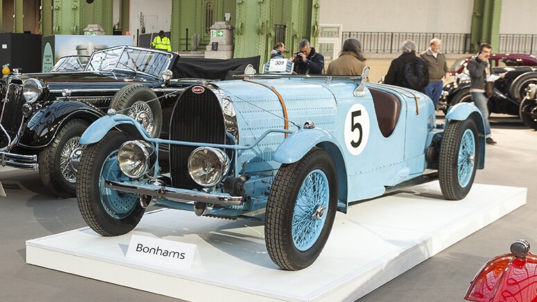 The ex-Earl Howe, ex-Pierre Levegh 1935 Bugatti Type 57T surprisingly sold well below its estimate of €780,000 to €1,300,000, to eventually fetch just $873,116 (€713,000). The car was built for influential British racing driver Earl Howe, who was President of the British Racing Drivers Club from 1929 to 1964. This car made its debut at the Ulster TT race in 1935 driven by Howe before being purchased by the talented young French racing driver, Pierre Bouillin, better known as Pierre Levegh after he changed his name to emulate his pioneering motor-racing uncle. Levegh is best known as the first driver killed in the tragedy at the 1955 Le Mans 24 Hour Race which saw 83 die.