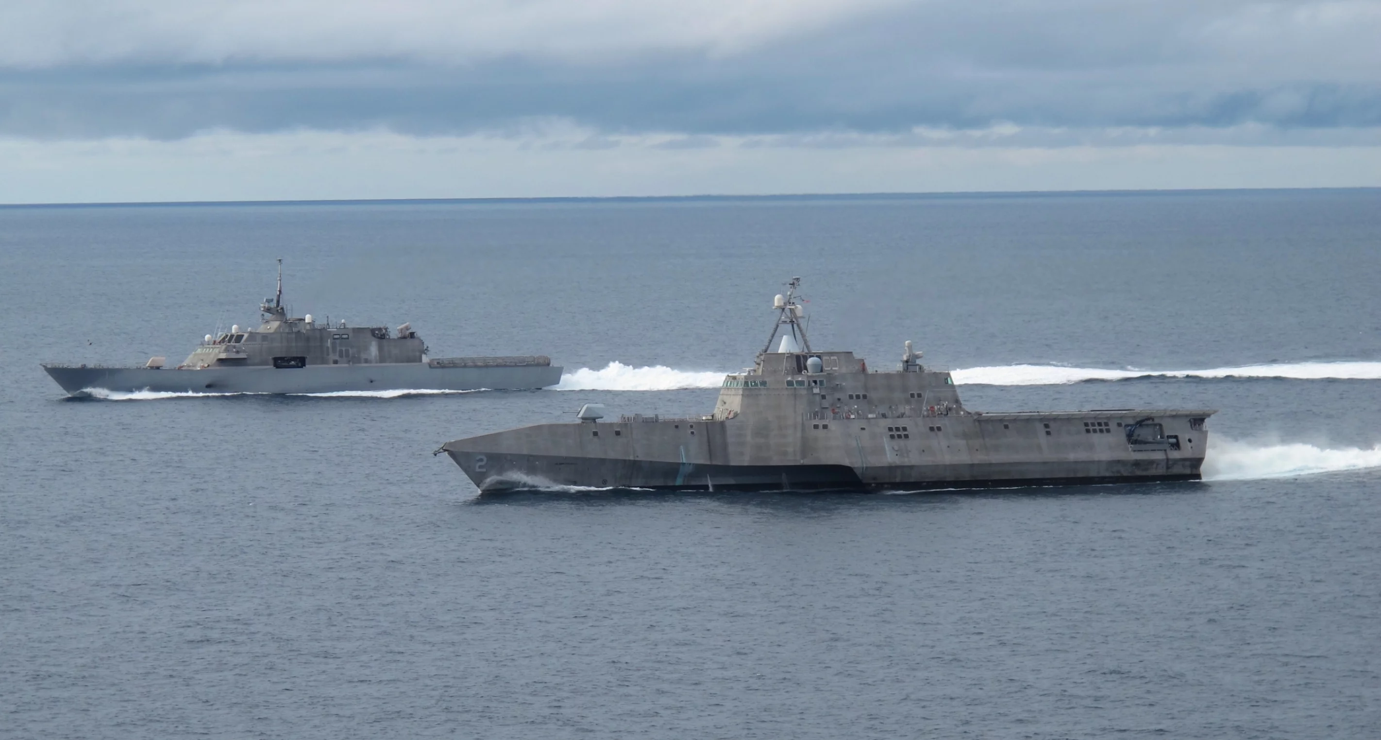 USS Freedom (LCS 1) and USS Independence (LCS 2)