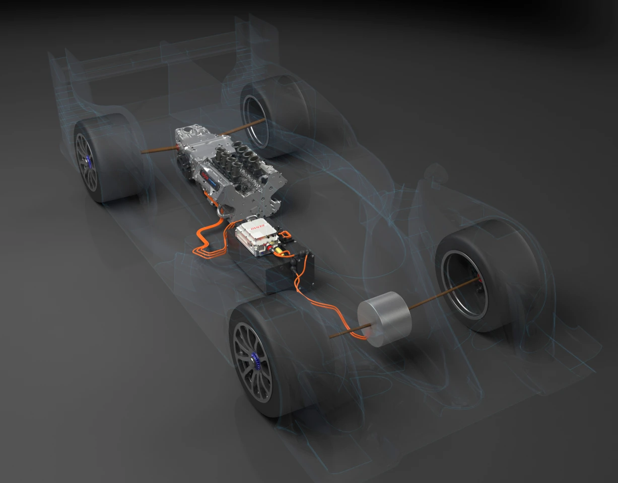Schematic of the 2014 Toyota TS 040