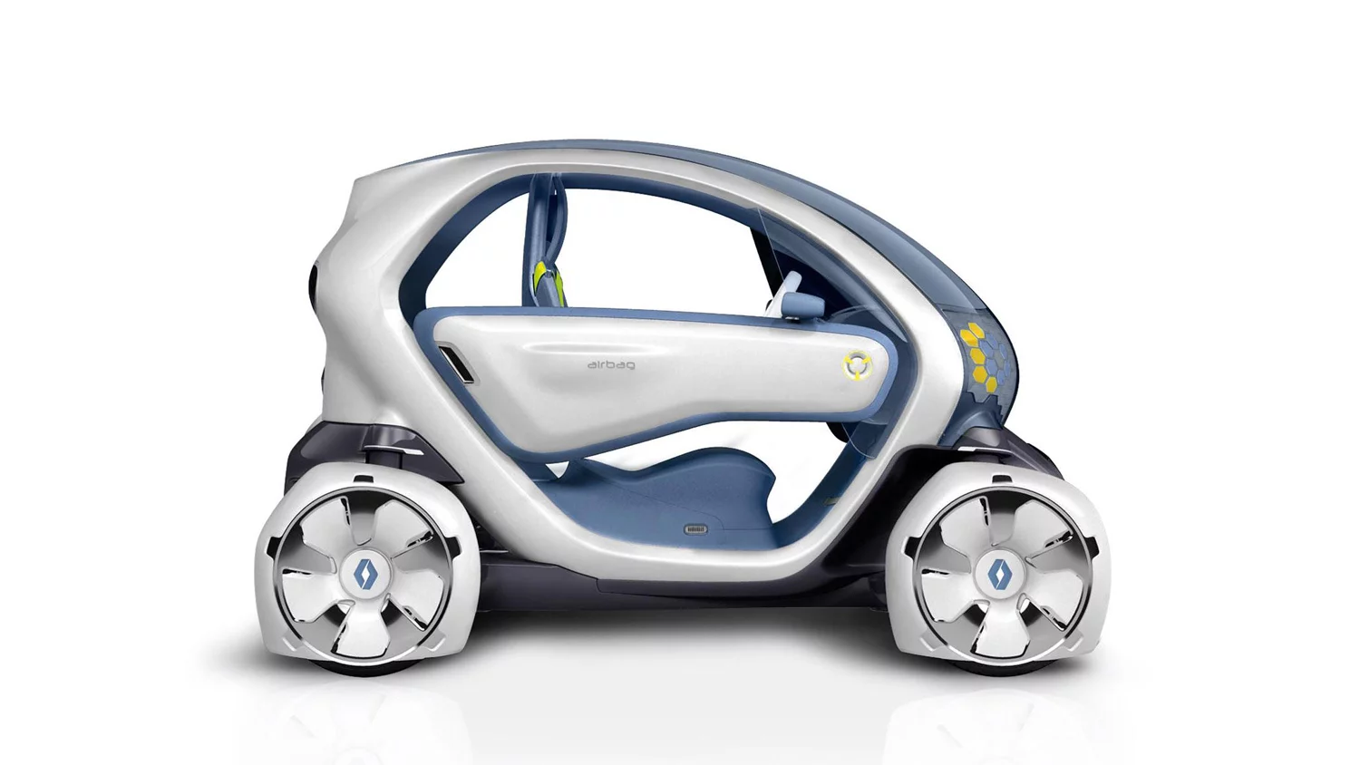 The Renault Twizy ZE - we didn't use the ZE bit because it stands for zero emmissions, and we give our readers credit for common sense when writing about electric motors