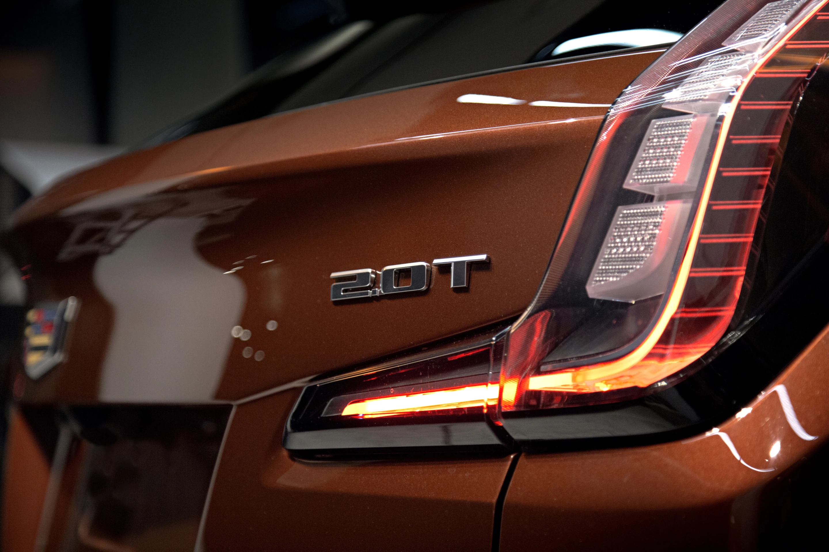 The rear-end of the XT4 is dominated by the L-shaped LED taillamps and makes it stand out from other SUVs
