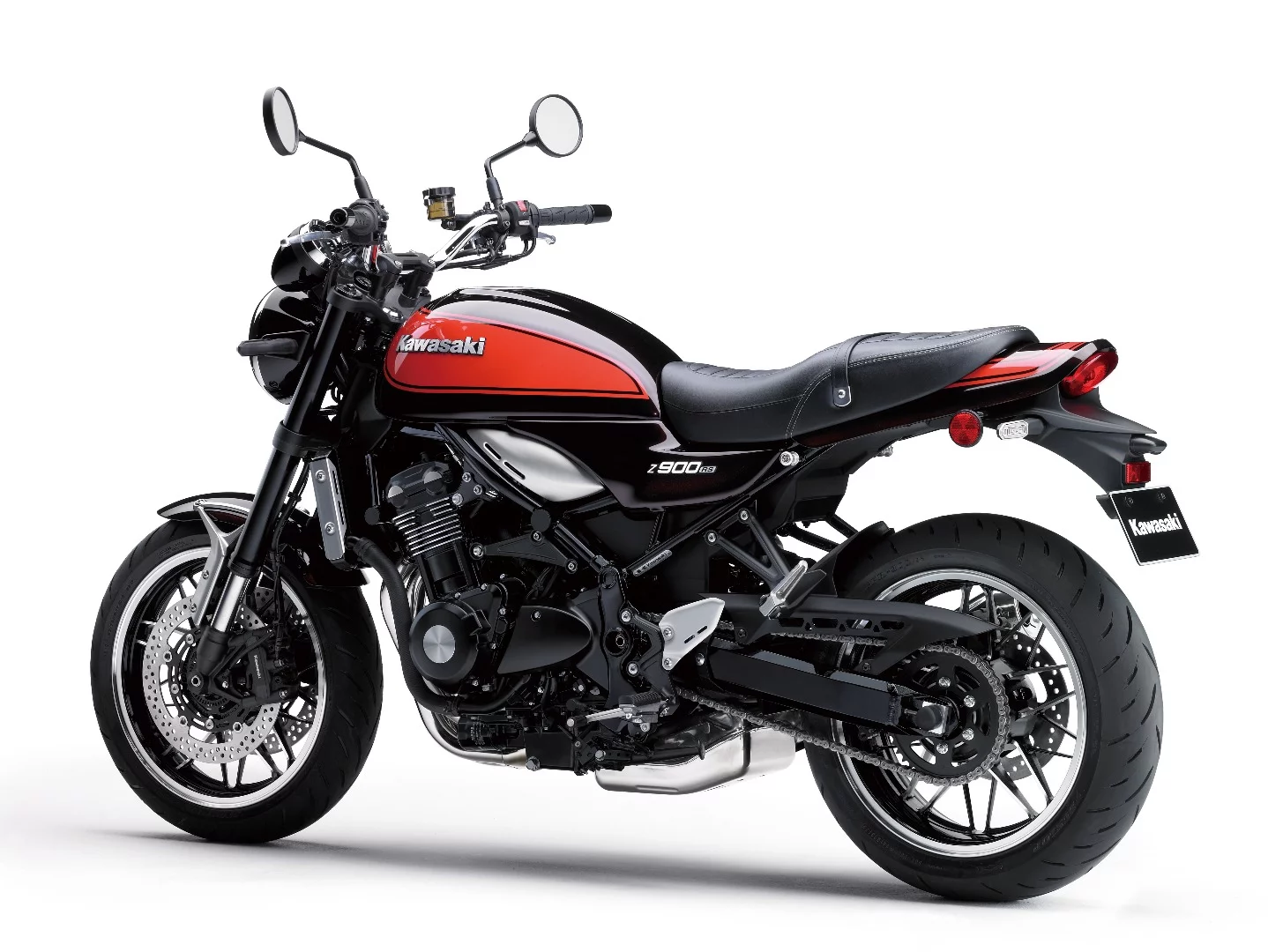 The 2018 Kawasaki Z900RS is a Z900 styled as a 1972 Z1