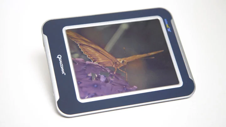 Qualcomm's Mirasol display technology will add color and video to next-gen eReaders