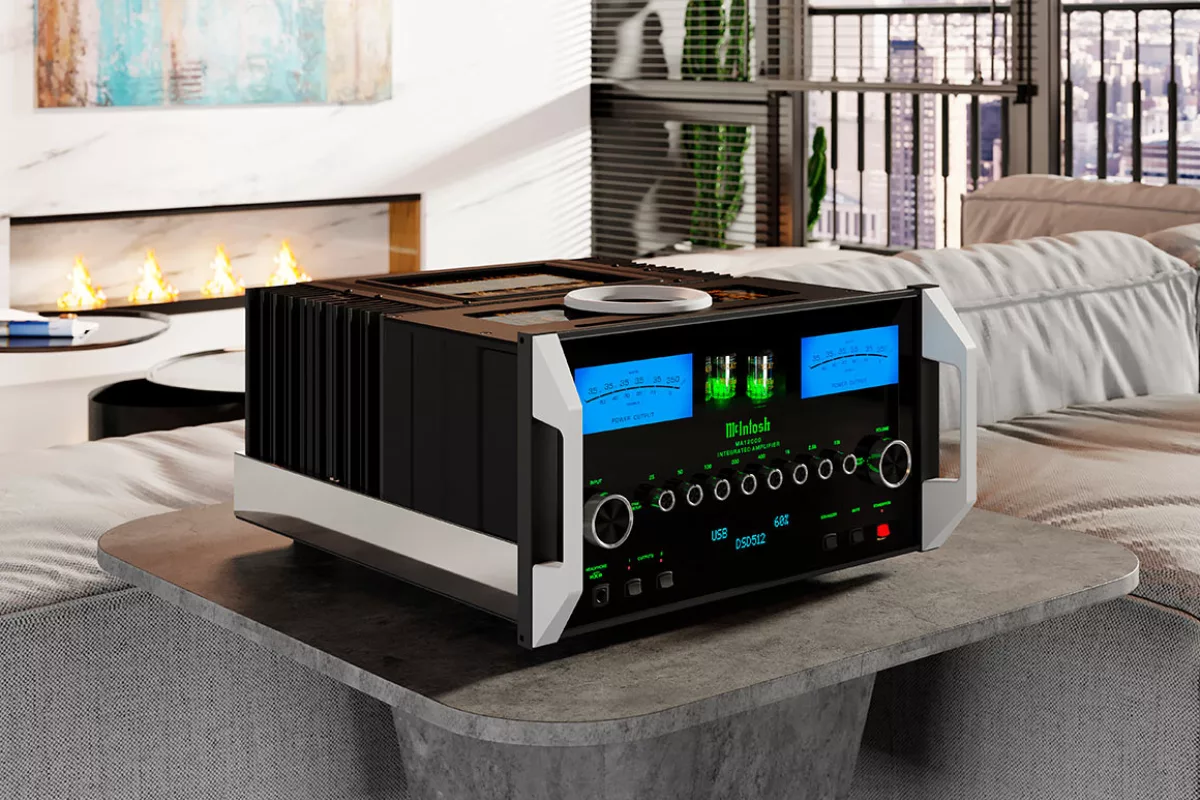 The MA12000 two-channel hybrid integrated amp features technology to ensure that all 350 watts are delivered to the connected speakers