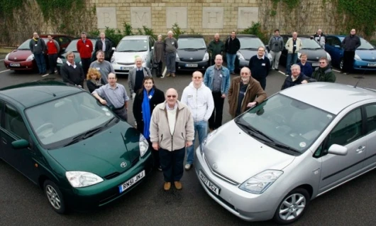 Toyota Prius owners celebrate the 10th Birthday at the Motor Heritage Museum, Gaydon Warwickshire