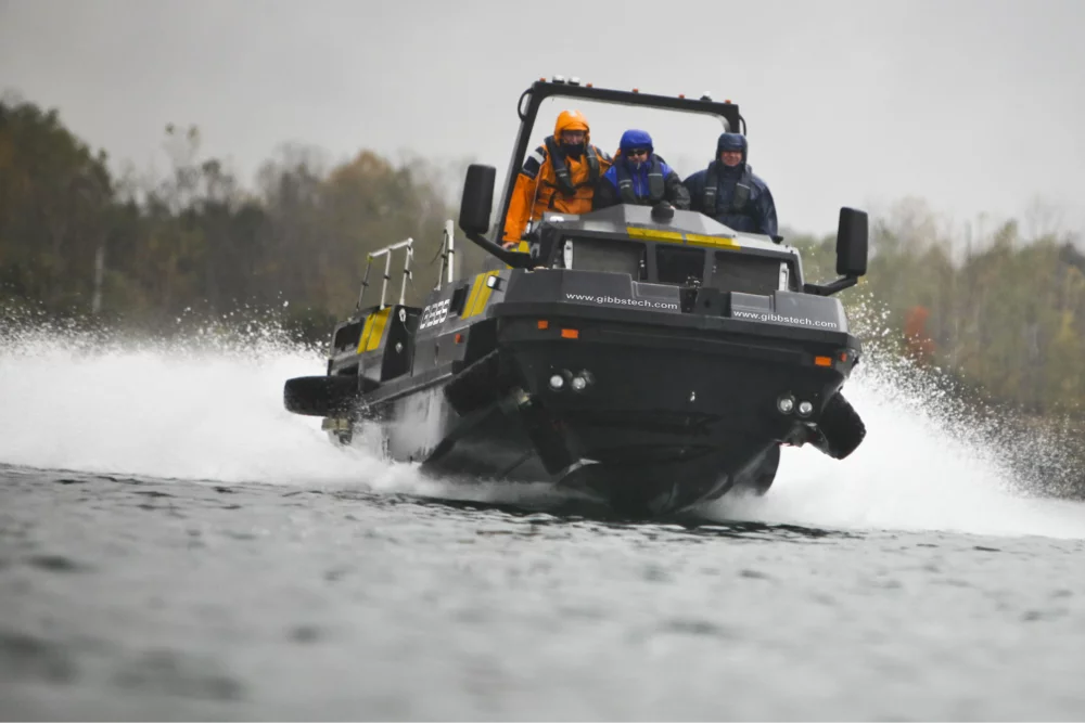 Gibbs Technologies has announced the availability of its Phibian amphibious truck