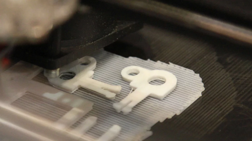 3D printing using thermoplastic