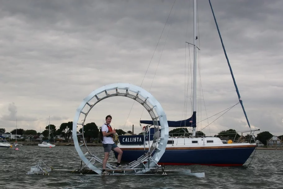 Todd’s courageous plan to cross the Irish Sea on a human powered raft was to raise funds for charity