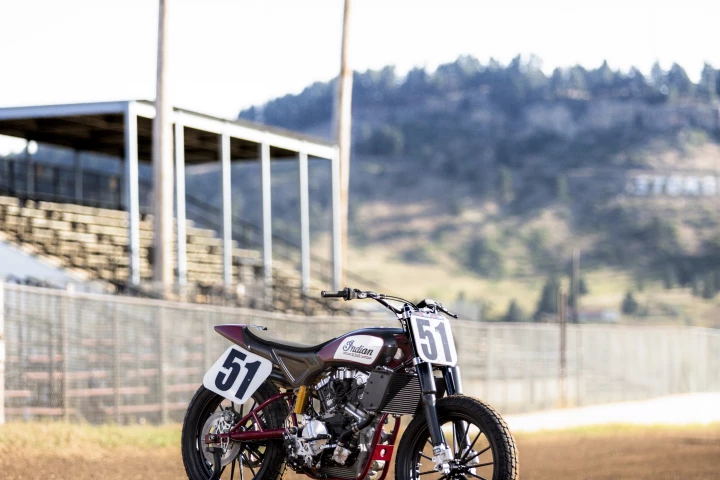 The Indian Scout FTR750 revealed at the Sturgis Motorcycle Rally
