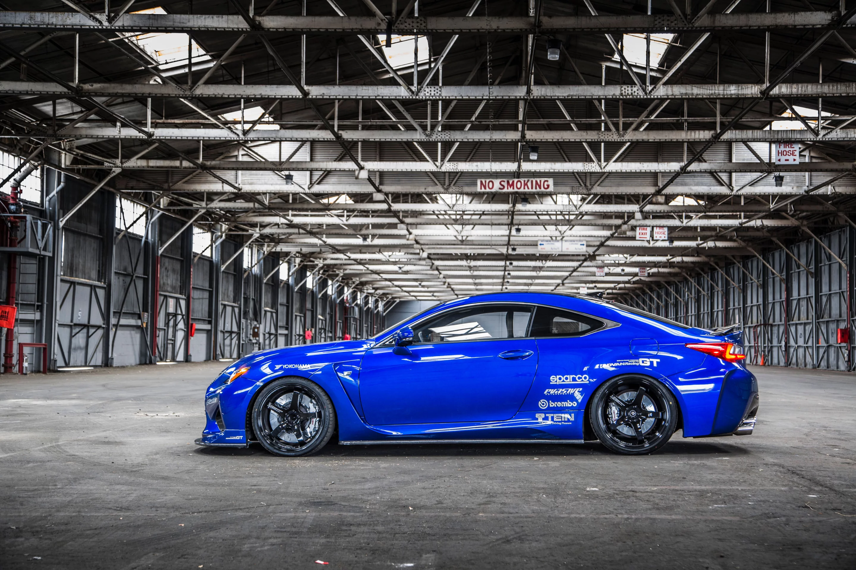 The RC F by Gordon Ting/Beyond Marketing sports an aggressive bodykit