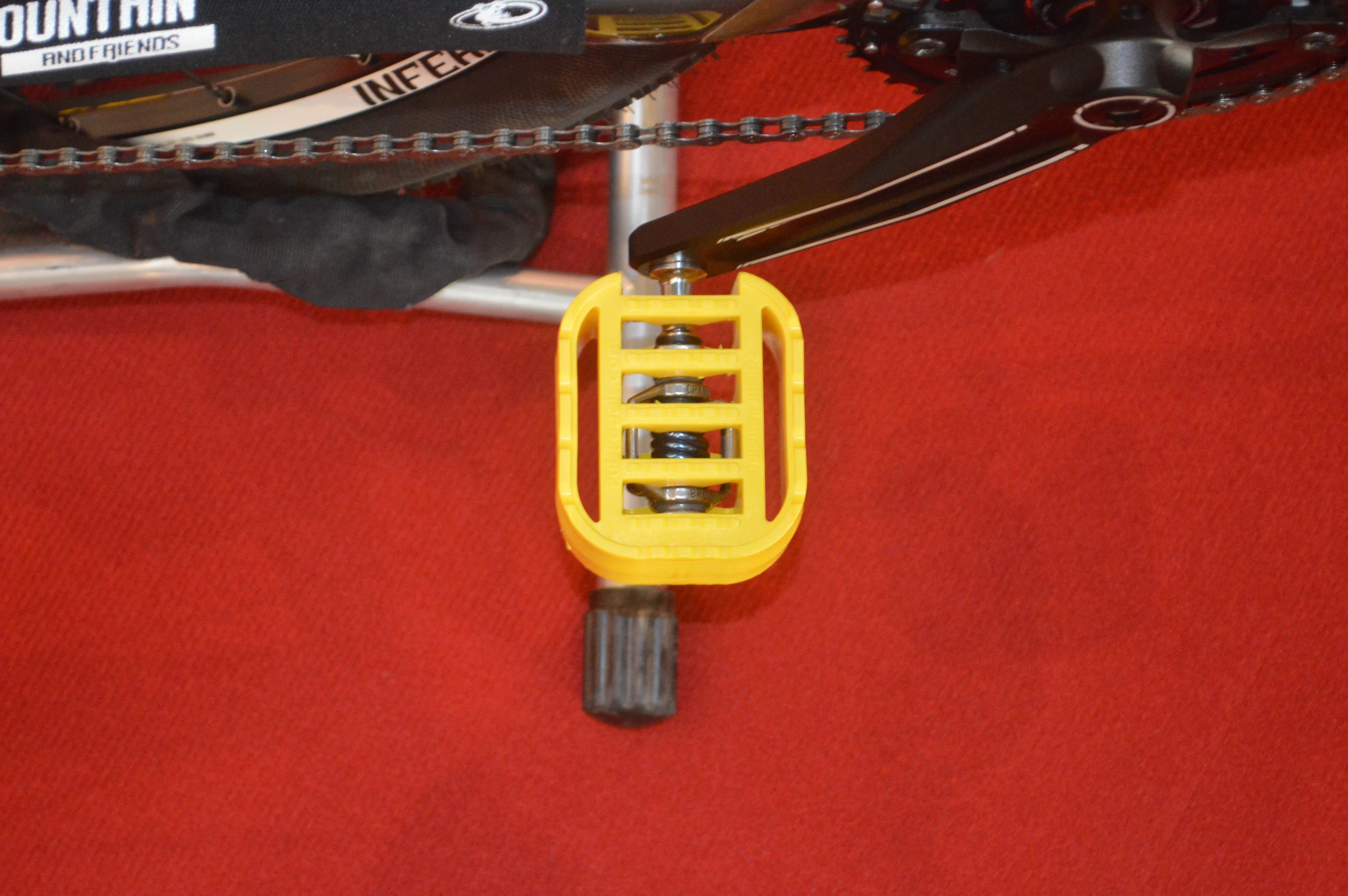 Pub Pedals quickly transform an egg beater-style pedal into a casual platform