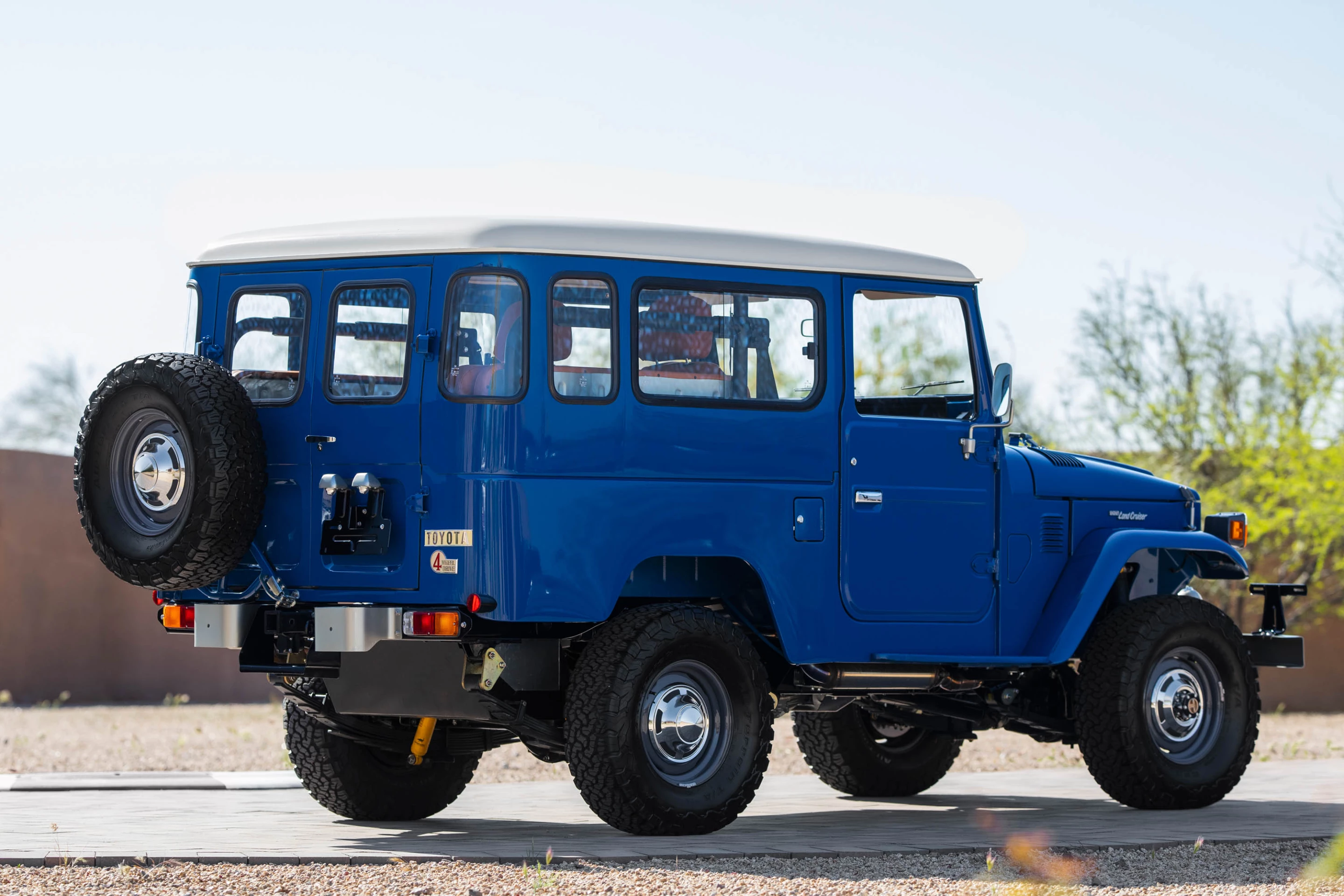 This 1981 Toyota Fj43 Land Cruiser Hardtop sold for $179,200 at RM-Sotheby's Amelia Island Auction on May 22, 2021