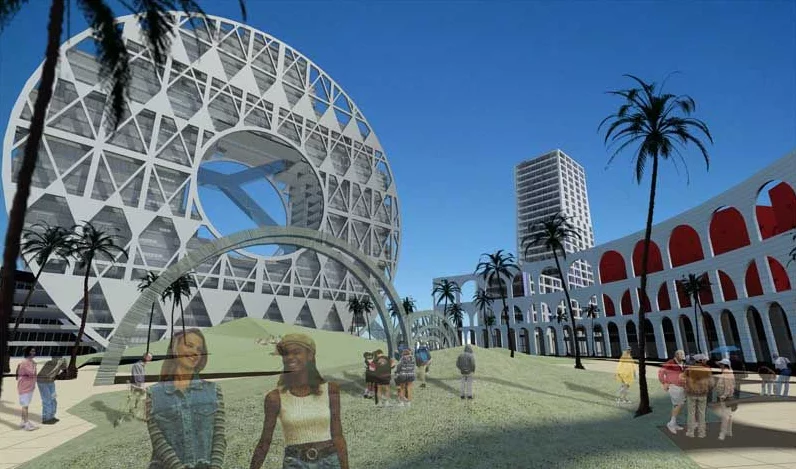 Artist's rendering of the GDPE project