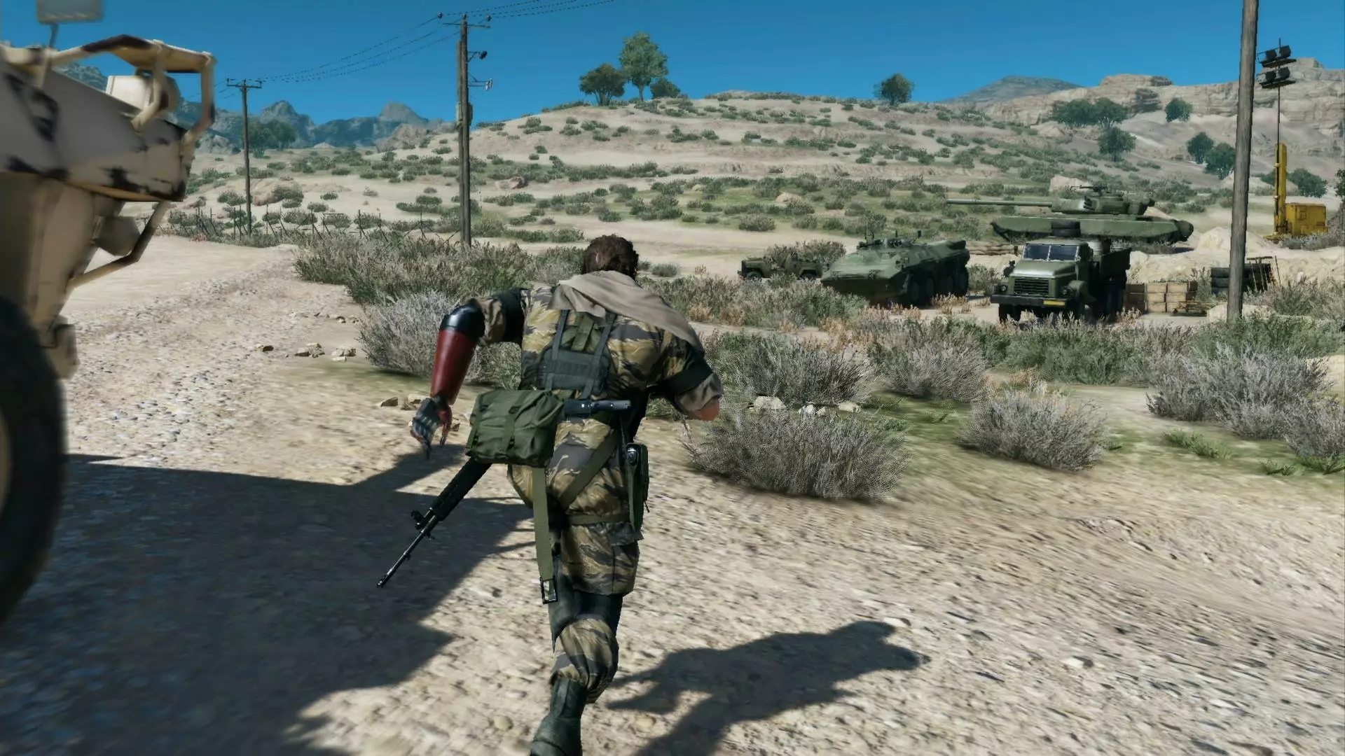 With a more realistic environment in Metal Gear Solid V, gamers will rely on everything from various weather conditions to the constant day-to-night cycle to keep themselves hidden from enemies