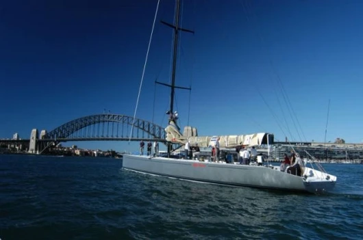 The first sail in Sydney Harbour