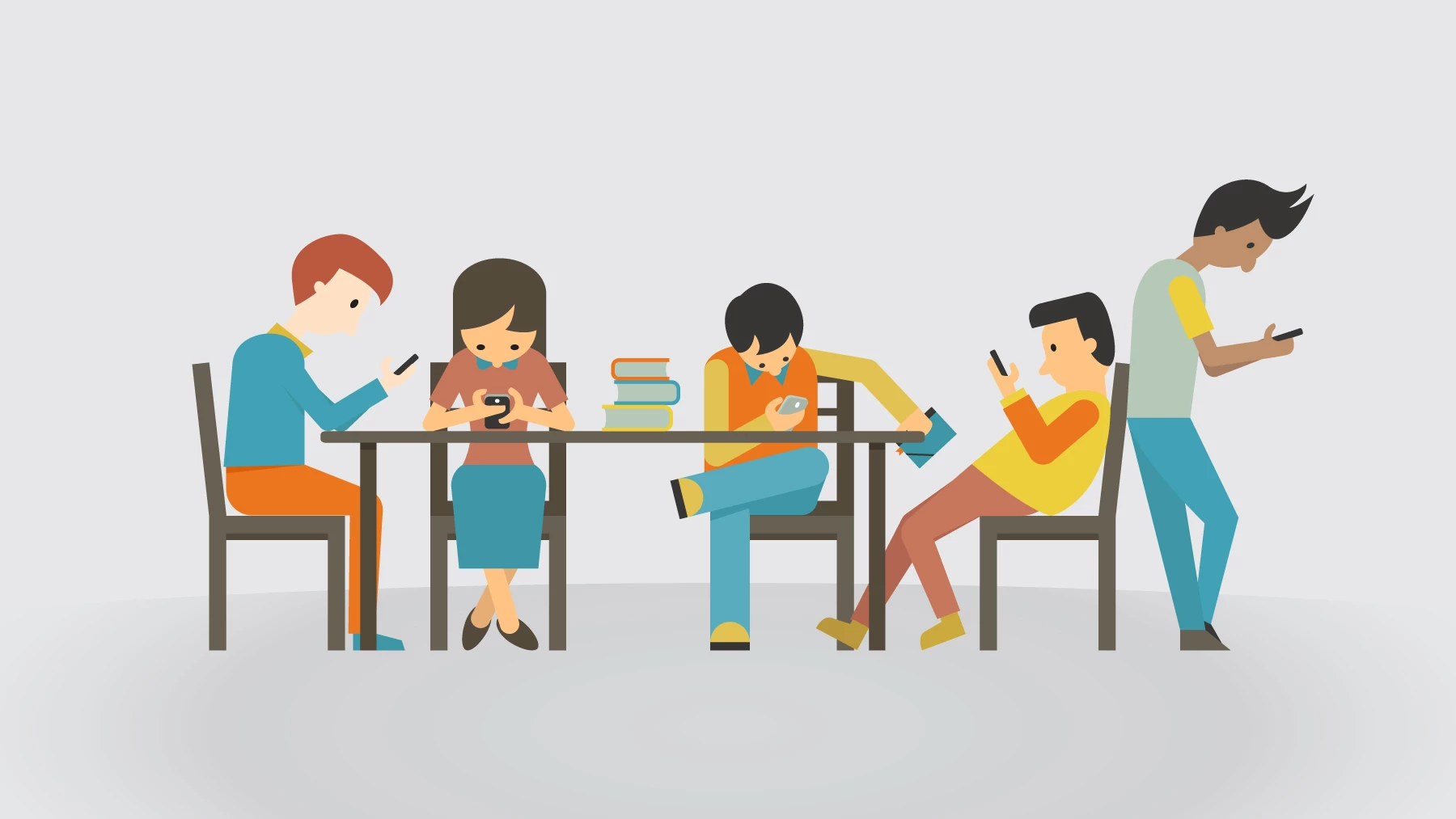 How smartphones change the way we communicate, on and off screen