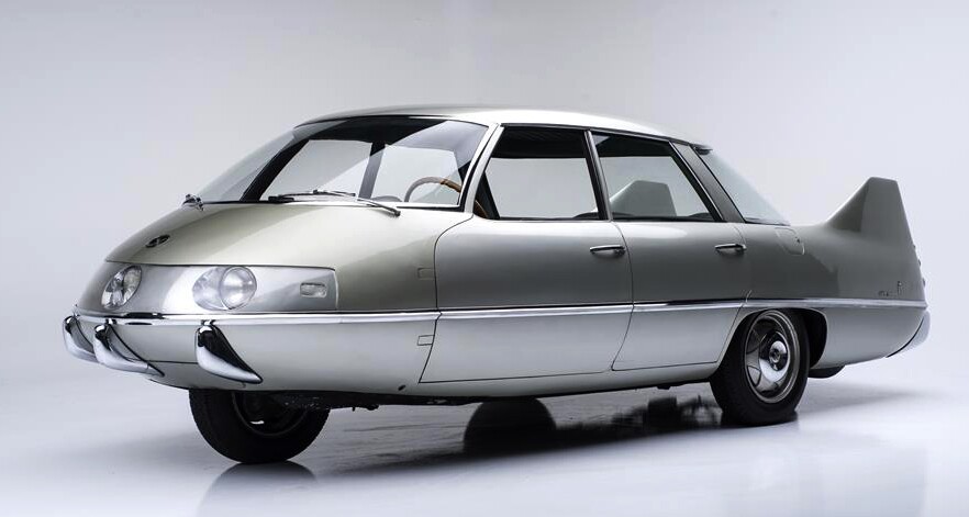 These days, automotive designers and aerodynamics are belssed with a vast array of tools in designing vehicles. In 1960, the Pf-X was a bold concept born from Pininfarina's desire to overcome the primary limitations of physics. Like the German efforts in pioneering wind tunnel research in the thirties, the Pf-X is an important milestone in automotive design.