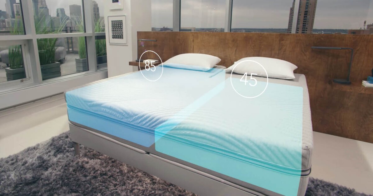 Selfadjusting bed shifts for comfort, gives snorers a nudge