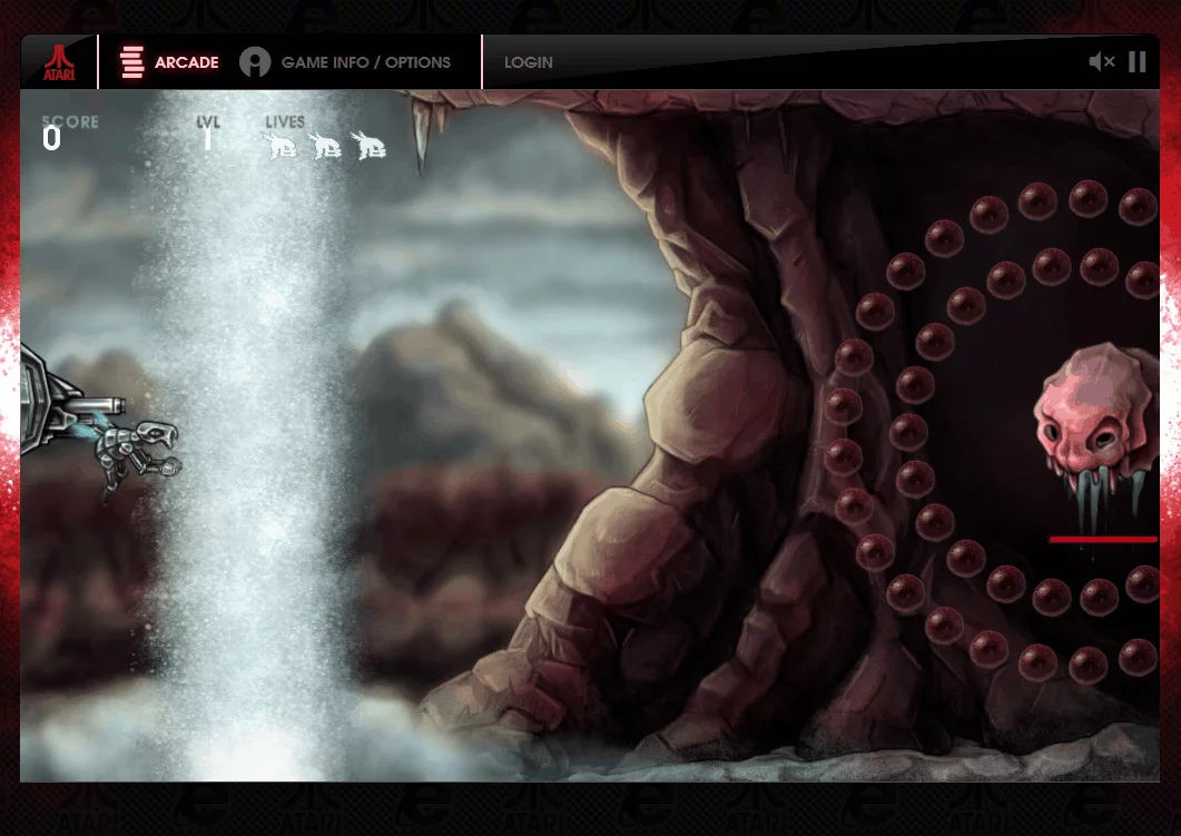 Yars' Revenge on the Atari Arcade