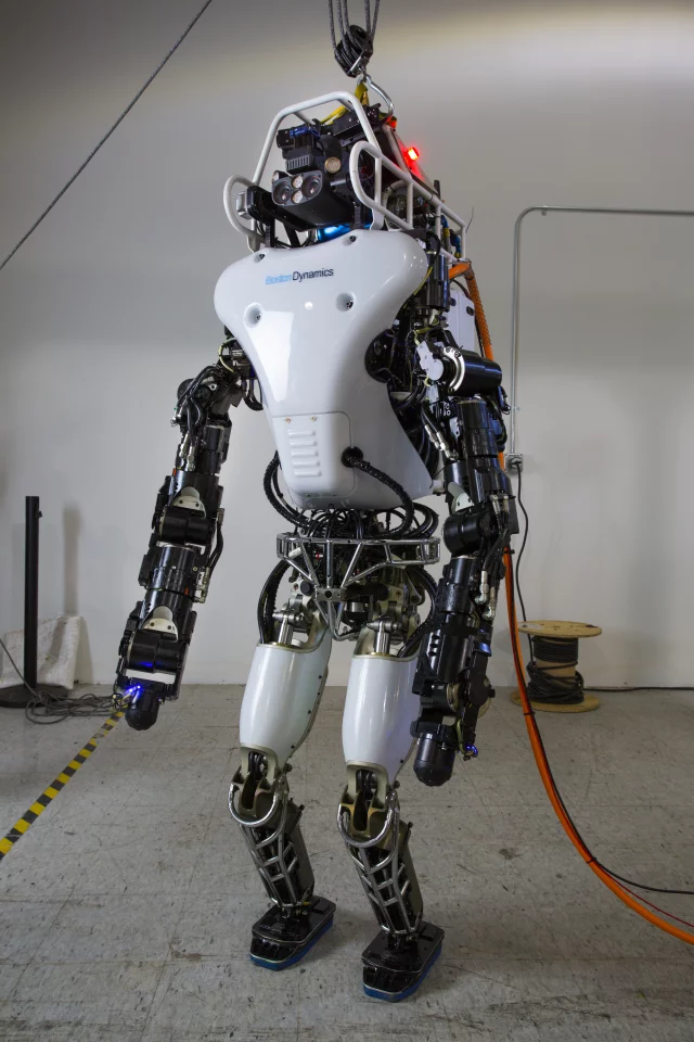 The Atlas robot will be capable of operating without a tether (Image: DARPA)