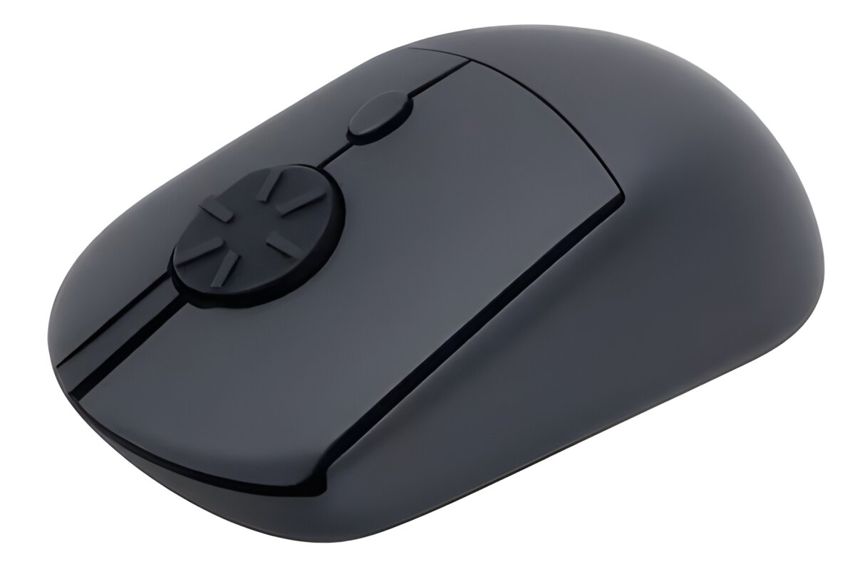 Maverick mouse flips the axis with rotary scrolling wheel