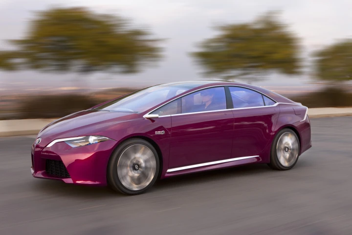 Toyota's NS4 advanced plug-in hybrid concept that was unveiled in Detroit this week