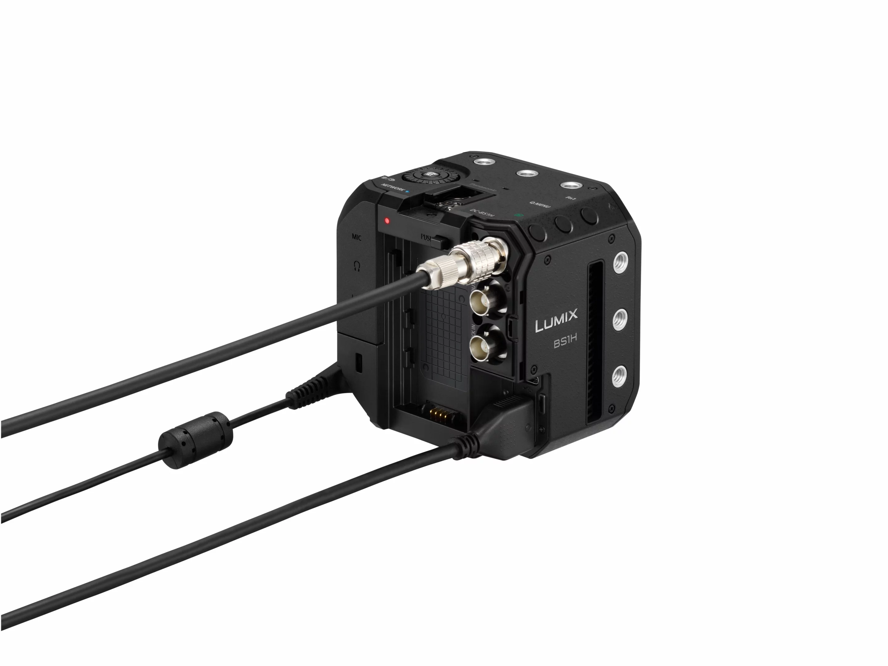 Panasonic doesn't skimp on available mounting and connectivity options