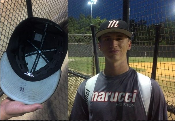 The Head Guards slide into the sweat liner of the cap