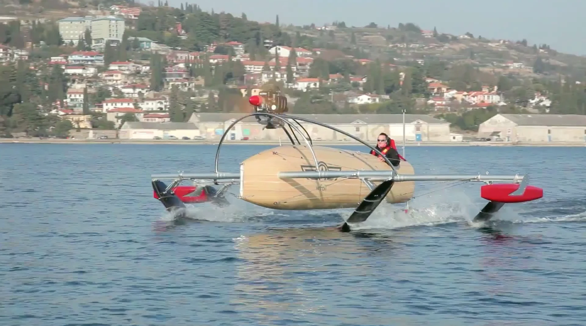 The prototype wFoil 18 Albatross