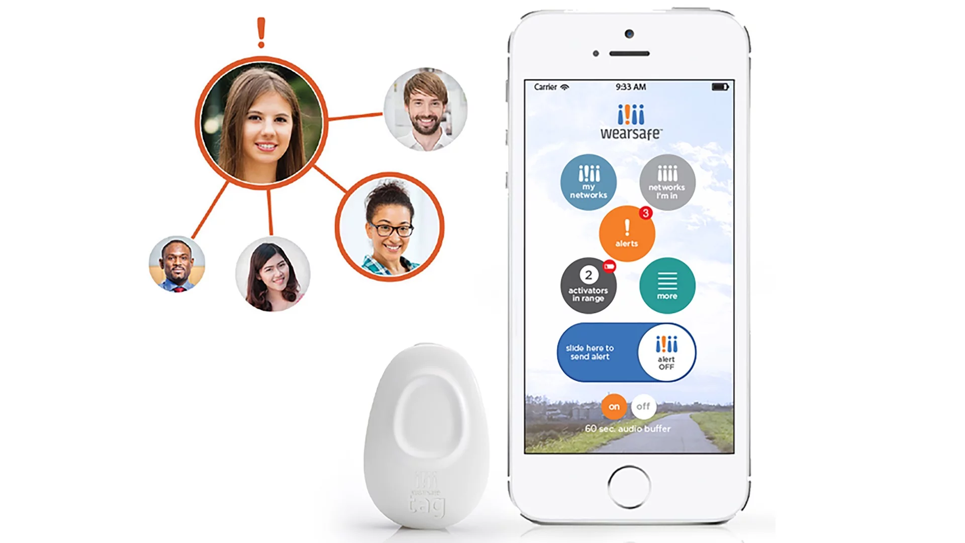 Initially, Wearsafe will work with the iPhone 4S and newer, but Android support is set to arrive by the end of the year