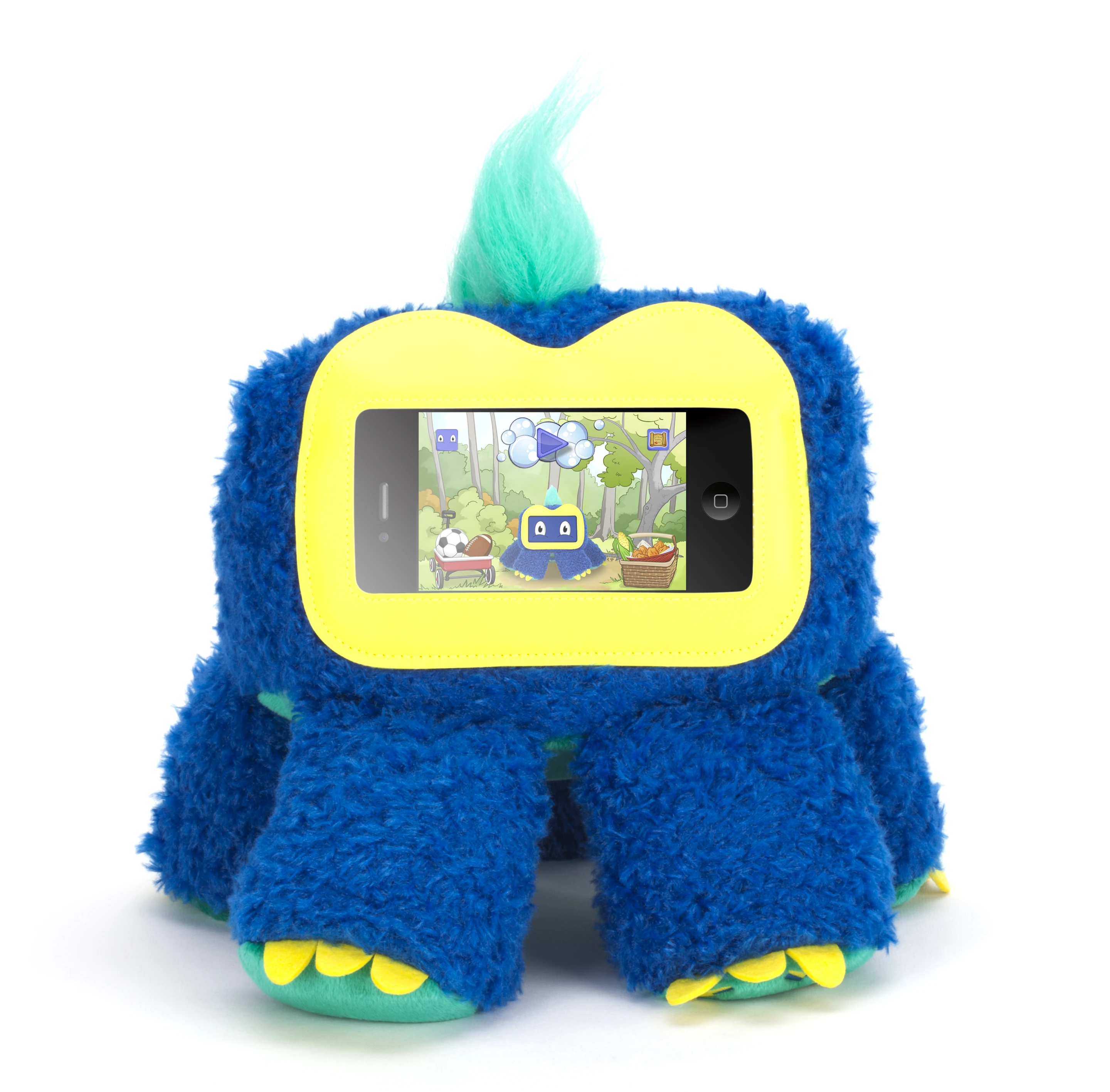 Little ones can also feed, dress and groom their Woogie in a Tamagotchi-esque manner