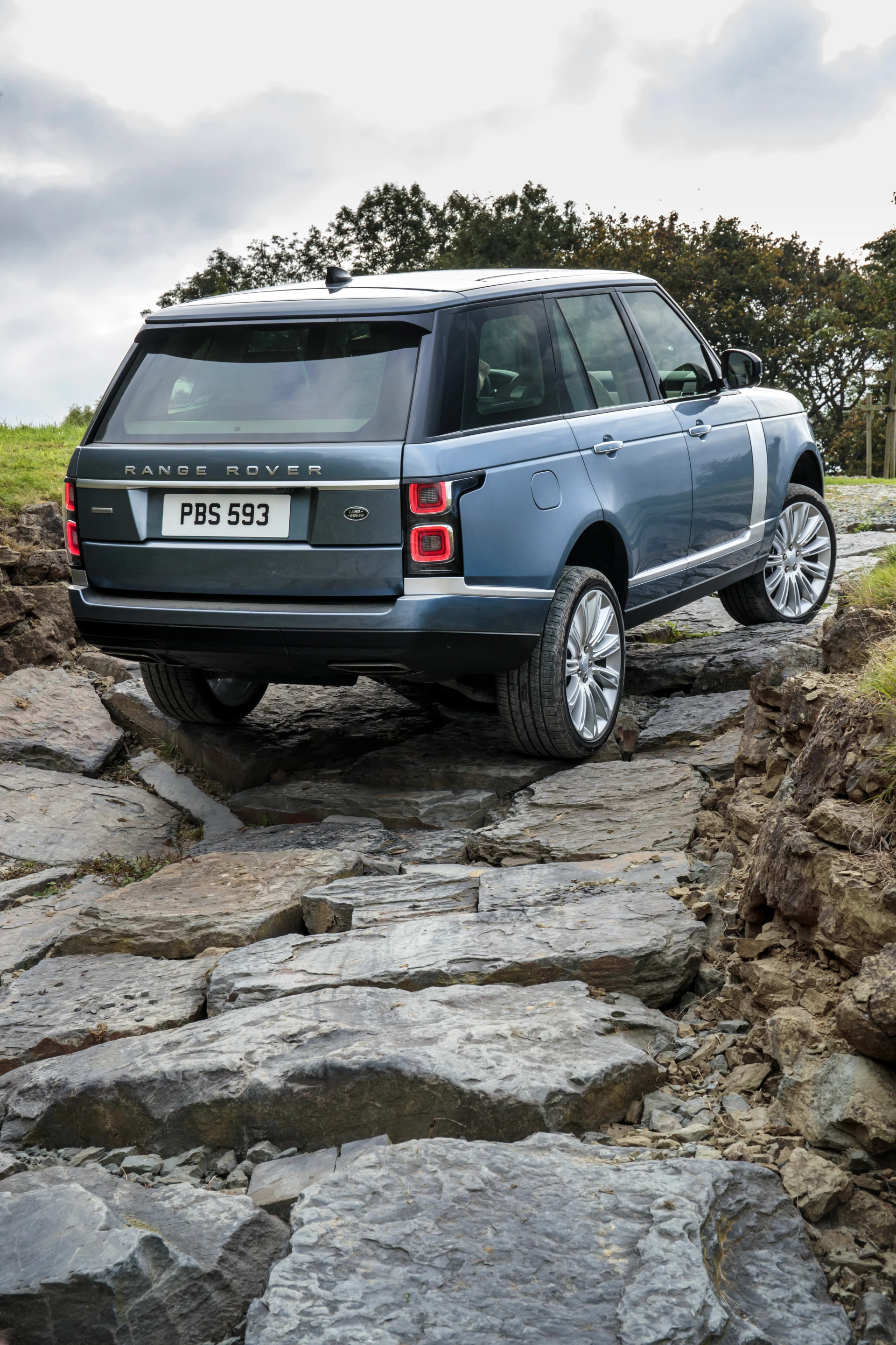 On its Range Rover P400e, Land Rover has tuned its Terrain Response 2 system to make for greater control during low-speed off road maneuvers
