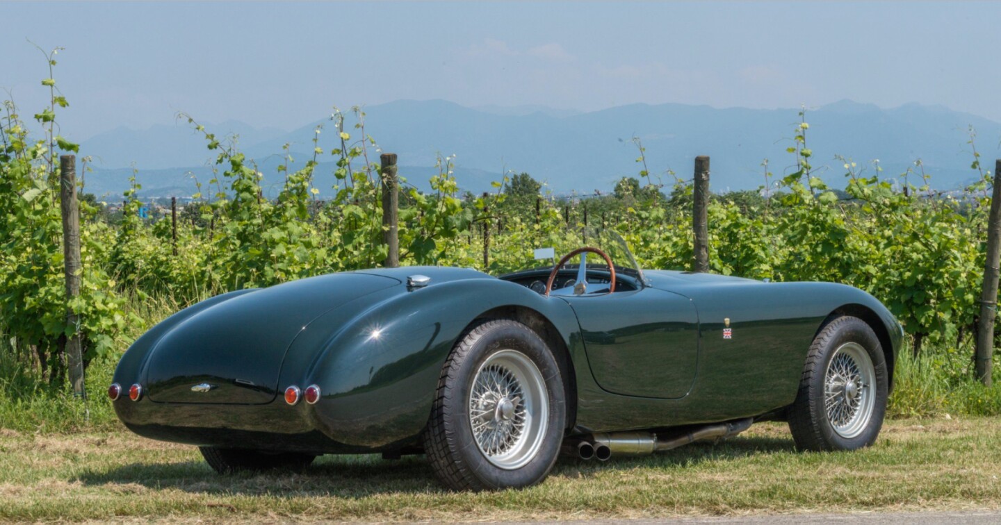 Artcurial Monaco July 2, 2017 Auction: If you've never heard of a Tojiero, you're probably not alone, but keep reading because the story is a good one. John Tojiero was a highly respected automotive engineer who had a great deal of success in the 1950s and 1960s, particularly when working with Team Ecurie Ecosse. This car is one of three cars built by Tojiero with a chassis so promising that it was licensed to AC Engineering. AC used it to develop the AC Ace, which was then further developed by a fellow named Carroll Shelby into a car named the AC Cobra. That is, this car is one of three grandfathers to the legendary Shelby Cobra, though the significant provenance did not translate on the auction block and it failed to make reserve on an estimate of €400,000 to €600,000. Auction Description