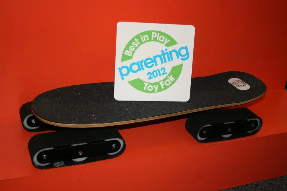 The Descender made an appearance at February's Toy Fair in New York where it was voted Best in Play by Parenting Magazine