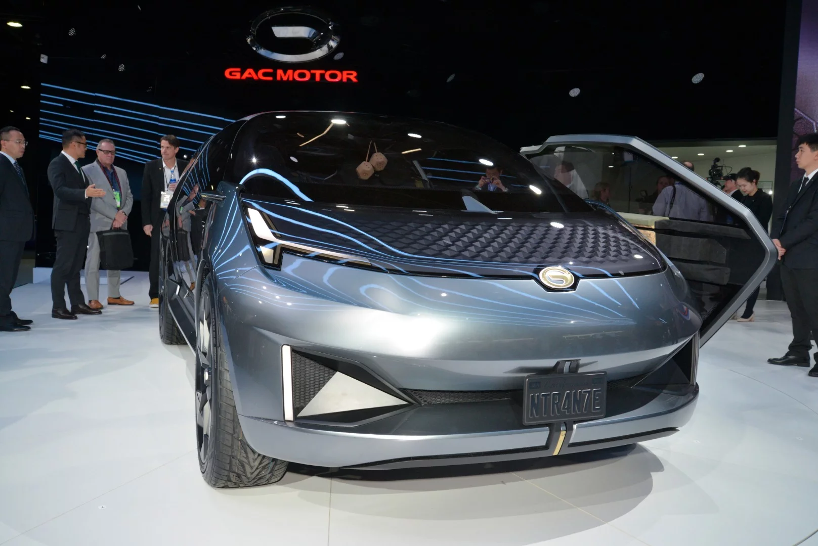 Unveiled in Detroit, the Entranze EV is one of the first concepts from Chinese automaker GAC Motors' North American design studio in California