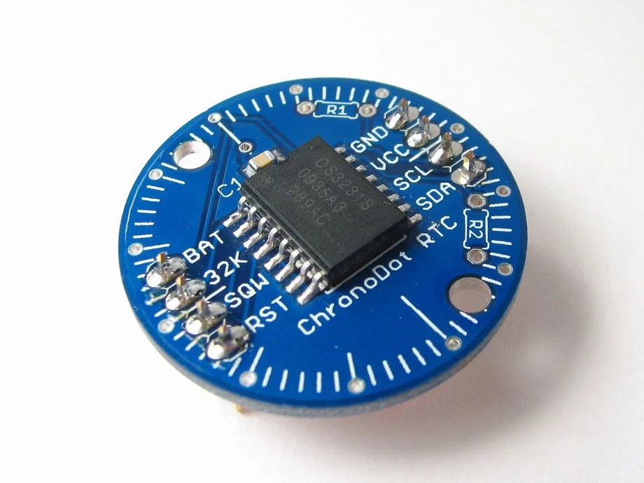 The Chronodot that keeps the Alpha Clock Five ticking, figuratively at least